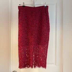 Bardot Lace Skirt